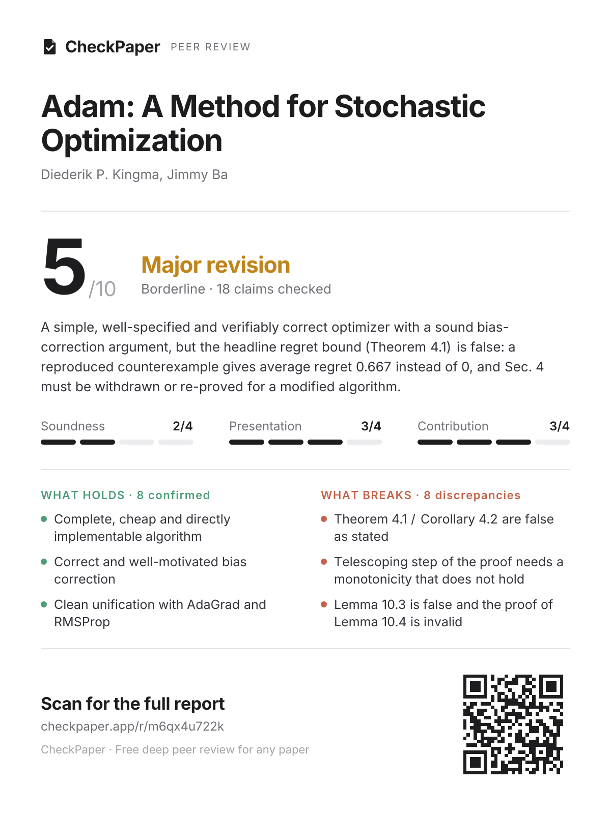 CheckPaper review poster